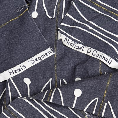 Lot 461 - Michael O'Connell for Heals 'Segment' curtains,...