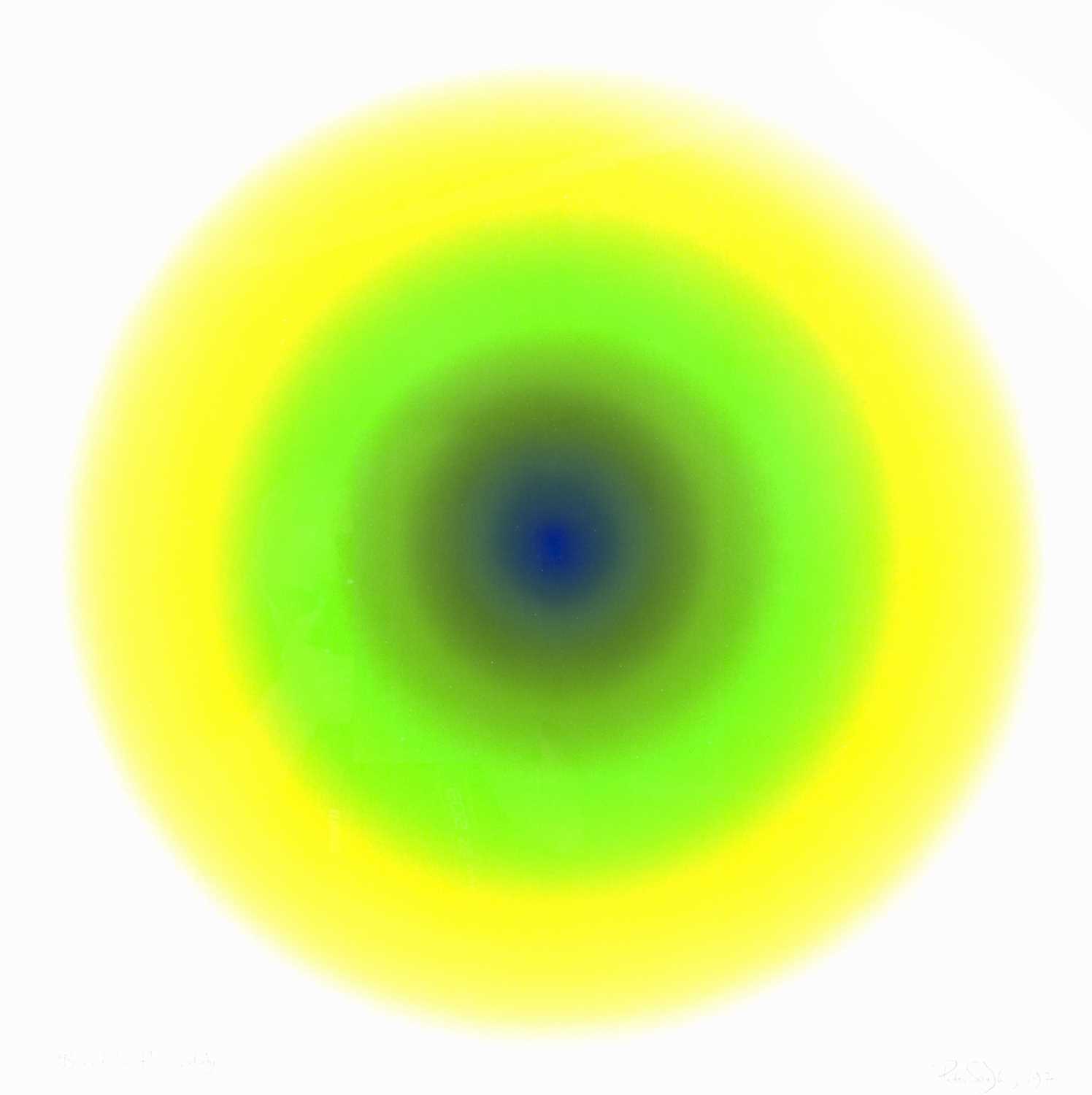 Lot 348 - Peter Sedgley (b.1930) Blau Punkt (Blue Point)...