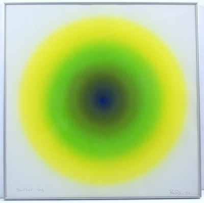 Lot 348 - Peter Sedgley (b.1930) Blau Punkt (Blue Point)...
