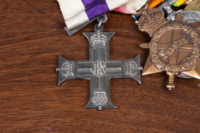 Lot 52 - The Military Cross and other medals of...