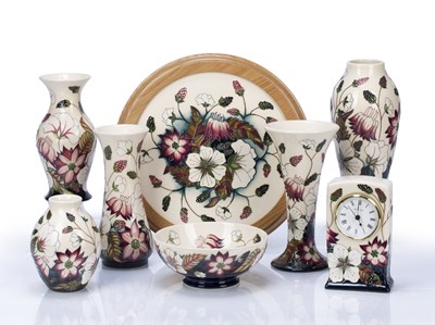 Lot 388 - Alicia Amison for Moorcroft Pottery 'Bramble...