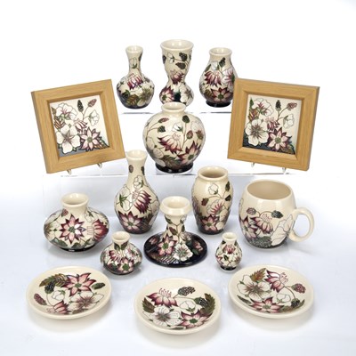 Lot 389 - Alicia Amison for Moorcroft Pottery 'Bramble...