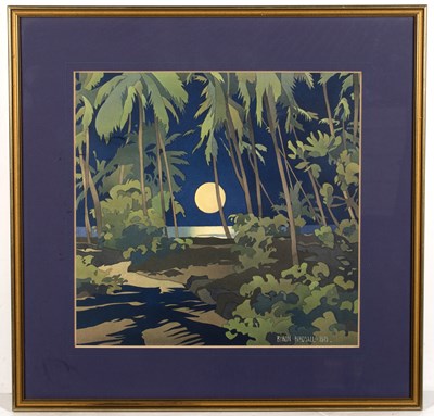 Lot 273 - Byron Birdsall (1937-2016) 'Hawaii night'...