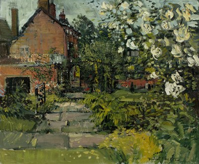 Lot 312 - Robert King (b.1936) Garden at Anstey, 1973...