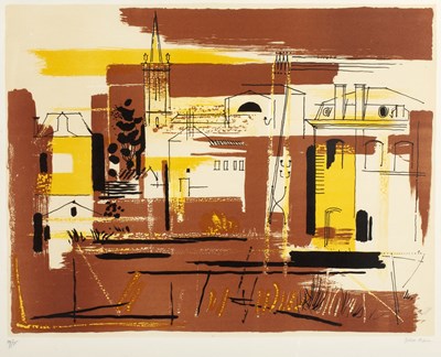 Lot 281 - John Piper (1903-1992) 'Ile d'Elle' lithograph,...