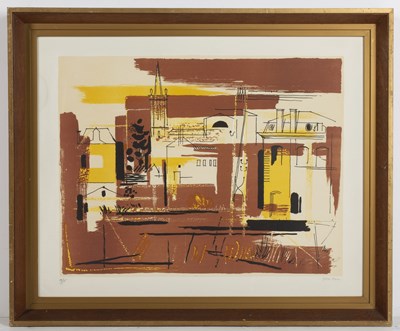 Lot 281 - John Piper (1903-1992) 'Ile d'Elle' lithograph,...