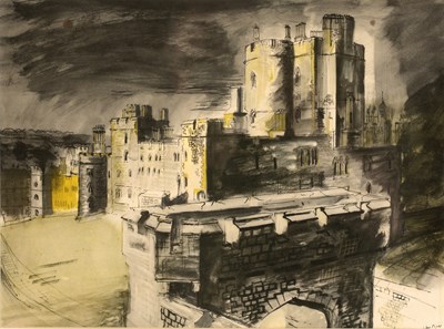 Lot 279 - John Piper (1903-1992) 'Windsor castle'...