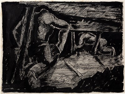 Lot 4 - George Bissill (1896-1973) Two Miners...