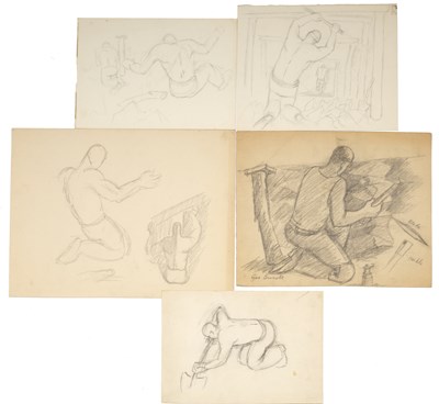 Lot 27 - George Bissill (1896-1973) Folio of Mining and...