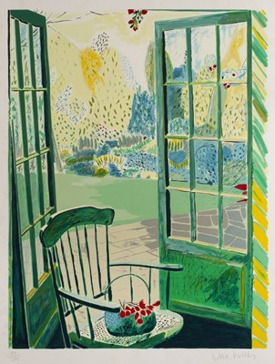 Lot 295 - J Wills (Contemporary) 'Untitled garden scene'...