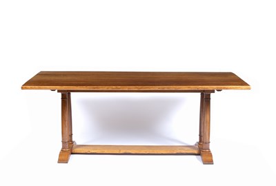 Lot 91 - Heals 'Tilden' oak refectory table, circa 1920,...