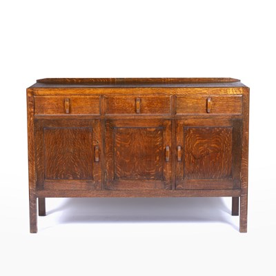 Lot 29 - Heals dark oak sideboard, circa 1920, with...