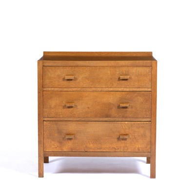 Lot 118 - Heals oak chest of drawers, circa 1930, with...