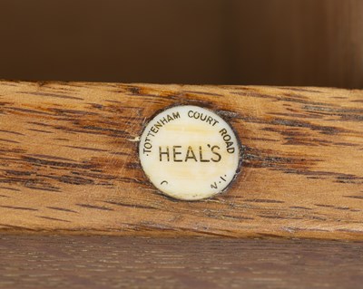 Lot 118 - Heals oak chest of drawers, circa 1930, with...