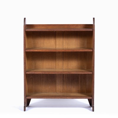 Lot 120 - Heals 'Letchworth' oak bookcase, circa 1910,...