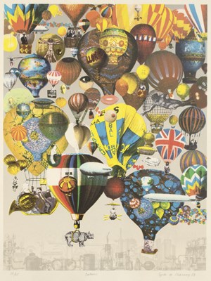 Lot 311 - Cozette de Charmoy (b.1939) 'Balloons'...