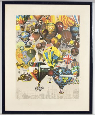 Lot 311 - Cozette de Charmoy (b.1939) 'Balloons'...