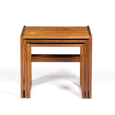 Lot 117 - G Plan Teak, nest of three tables, impressed...