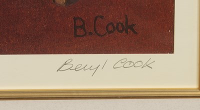 Lot 319 - Beryl Cook (1926-2008) 'In the snug'...