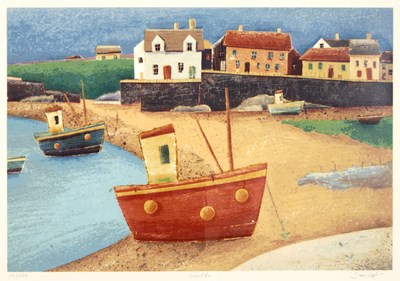 Lot 301 - Simon Hart (b.1969) 'Lowtide' print, numbered...