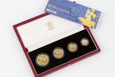 Lot 321 - An Elizabeth II 'Britannia Collection' gold...