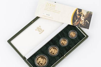 Lot 322 - An Elizabeth II gold proof coin set,...