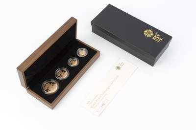 Lot 336 - An Elizabeth II gold proof coin set,...