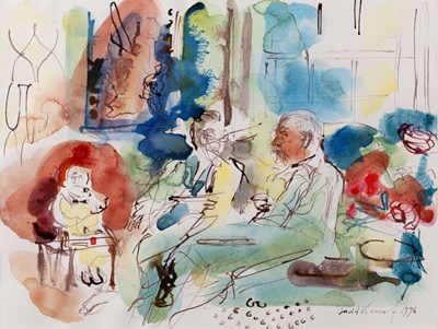 Lot 29 - David Risk Kennard (b.1953) Conversation, 1996...