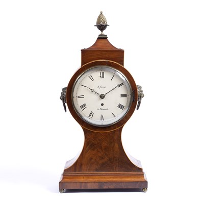 Lot 102 - A 19th century mahogany and boxwood strung...