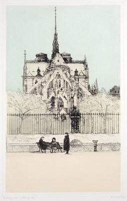 Lot 12 - Richard Beer (1928-2017) Notre Dame artist’s...