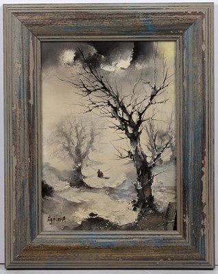 Lot 149 - Jorge Aguilar Agon (b.1936) 'Collecting...