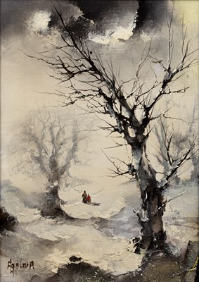 Lot 149 - Jorge Aguilar Agon (b.1936) 'Collecting...