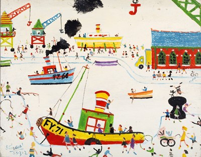 Lot 120 - Simeon Stafford (b.1956) Visitors Day at the...