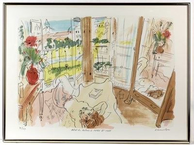 Lot 148 - Edward Piper (1938-1990) 'Hotel de Calais II'...