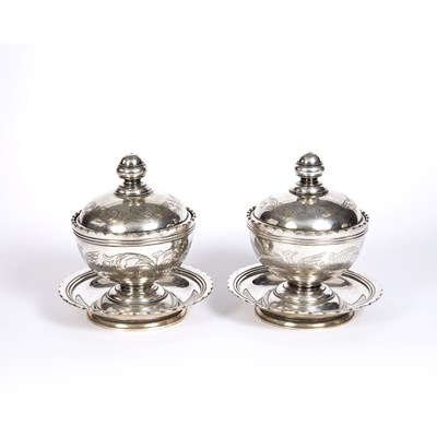 Lot 82 - A pair of late 18th / early 19th Century...