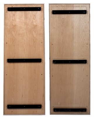 Lot 748 - David Linley (b.1961) Pair of mirrors maple...