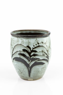 Lot 504 - David Leach (1911-2005) Vase squeezed form,...