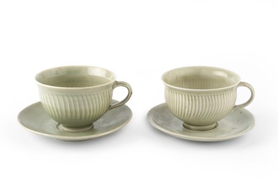 Lot 509 - David Leach (1911-2005) Two cups and saucers...