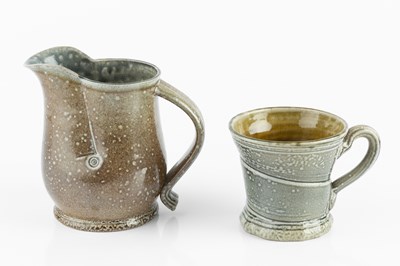 Lot 518 - Walter Keeler (b.1942) Jug and a mug...