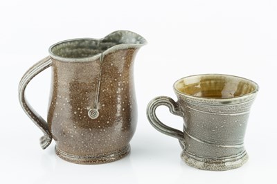 Lot 518 - Walter Keeler (b.1942) Jug and a mug...