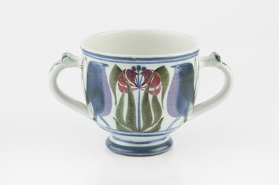 Lot 574 - Laurence McGowan (b.1942) Twin-handled bowl...