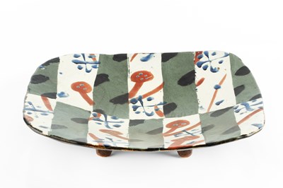 Lot 651 - John Maltby (1936-2020) Large footed dish...