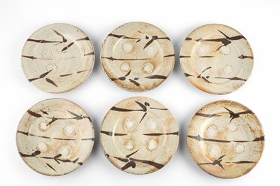 Lot 593 - Phil Rogers (1951-2020) A set of six plates...