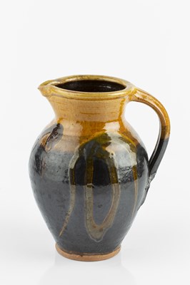 Lot 577 - Clive Bowen (b.1943) Jug slipware with trailed...