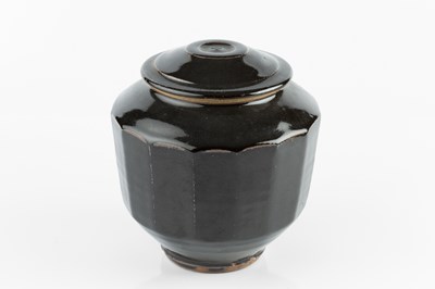 Lot 687 - Phil Rogers (1951-2020) Pot and cover tenmoku...