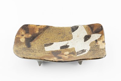 Lot 652 - John Maltby (1936-2020) Dish raised on feet,...