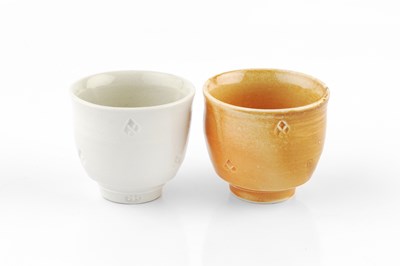 Lot 589 - Phil Rogers (1951-2020) Two yumoni cream and...