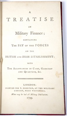 Lot 399 - Egerton, T. A The Military Library Near...