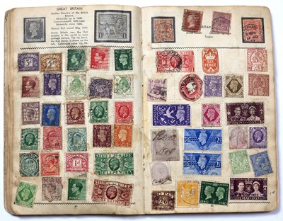 Lot 448 - A Pioneer Stamp Album containing a collection...