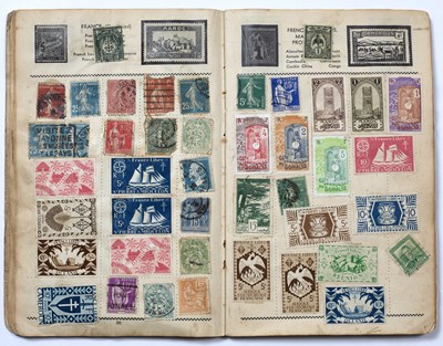 Lot 448 - A Pioneer Stamp Album containing a collection...